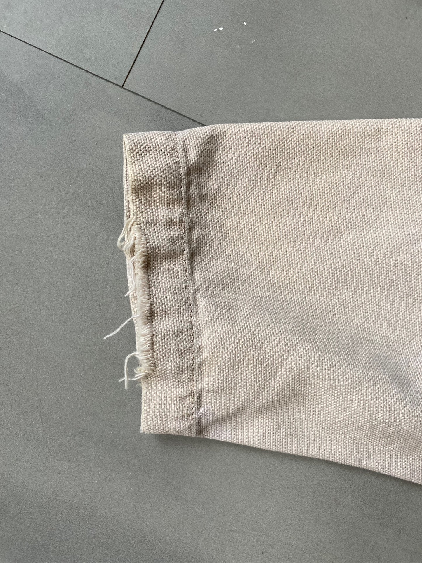 VINTAGE BEIGE WORKWEAR SHIRT - L