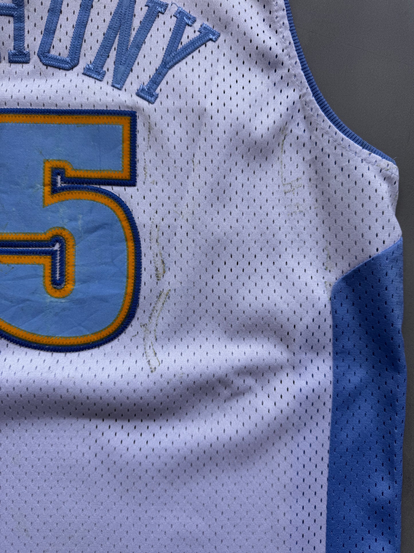 VINTAGE NIKE NBA DENVER NUGGETS 'CARMELO ANTHONY' JERSEY - L