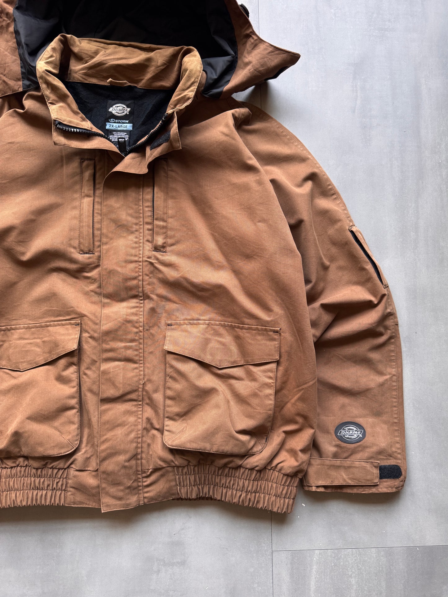 VINTAGE DICKIES BROWN JACKET - XL
