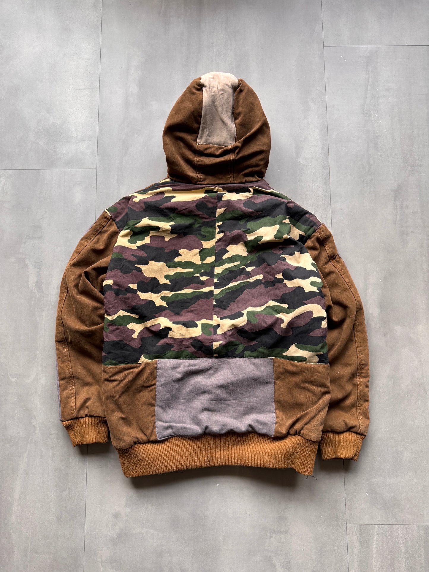 CARHARTT REWORKED MILITARY ACTIVE JACKET - L