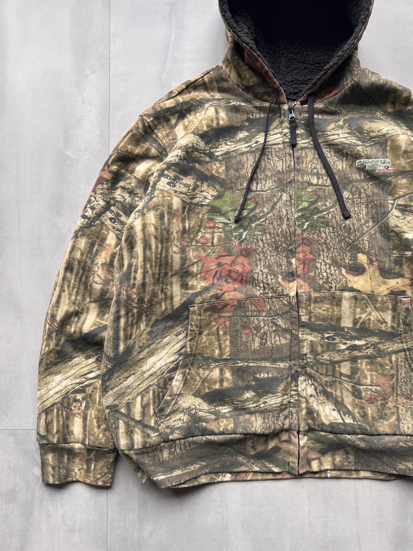 MOSSY OAK SHERPA LINED REALTREE JACKET - XXLARGE