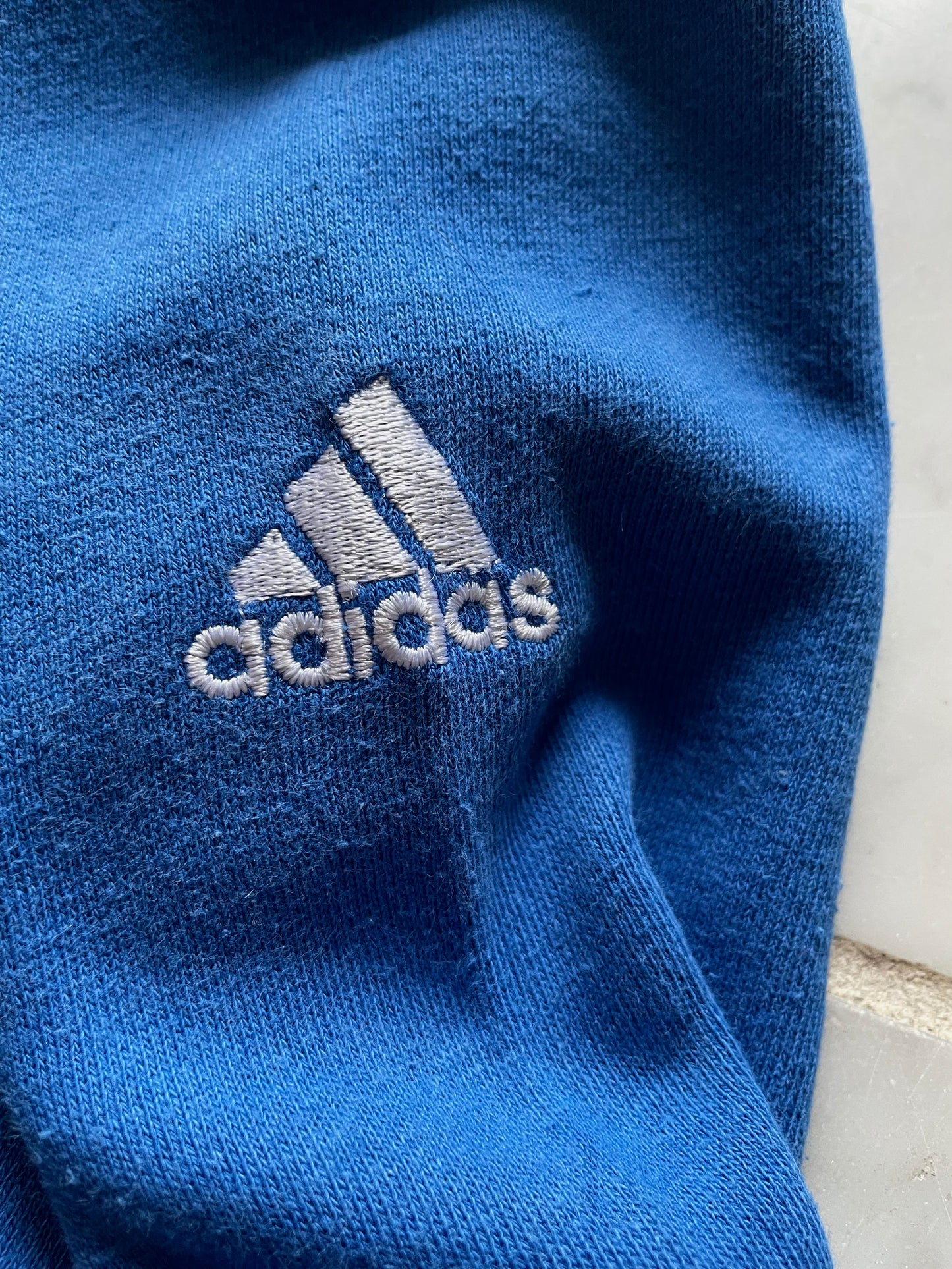 NBA/ADIDAS OKLAHOMA THUNDERERS BLUE HOODIE - MEDIUM/LARGE