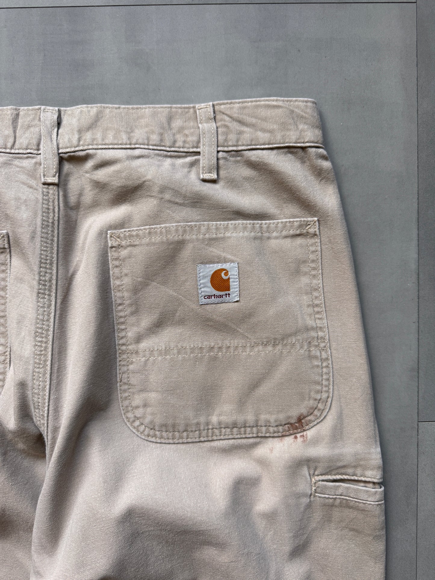 VINTAGE CARHARTT TAN PANTS - 30