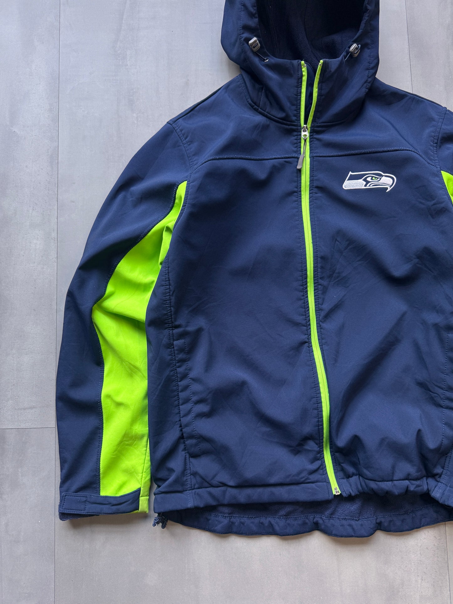VINTAGE NFL SEATTLE SEAHAWKS TRACK JACKET - M