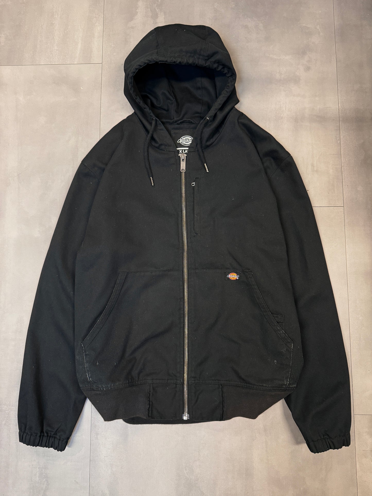DICKIES LIGHTWEIGHT BLACK ACTIVE JACKET - XLARGE