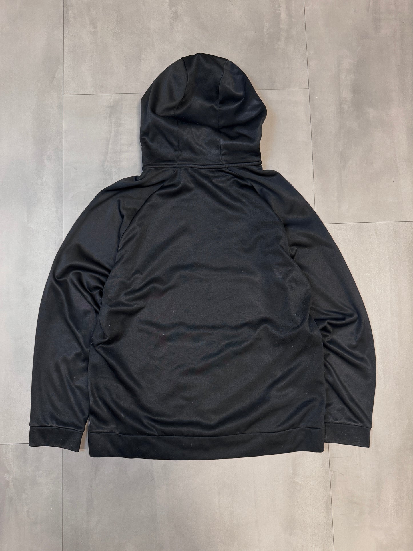 NIKE REED FOOTBALL BLACK HOODIE - LARGE