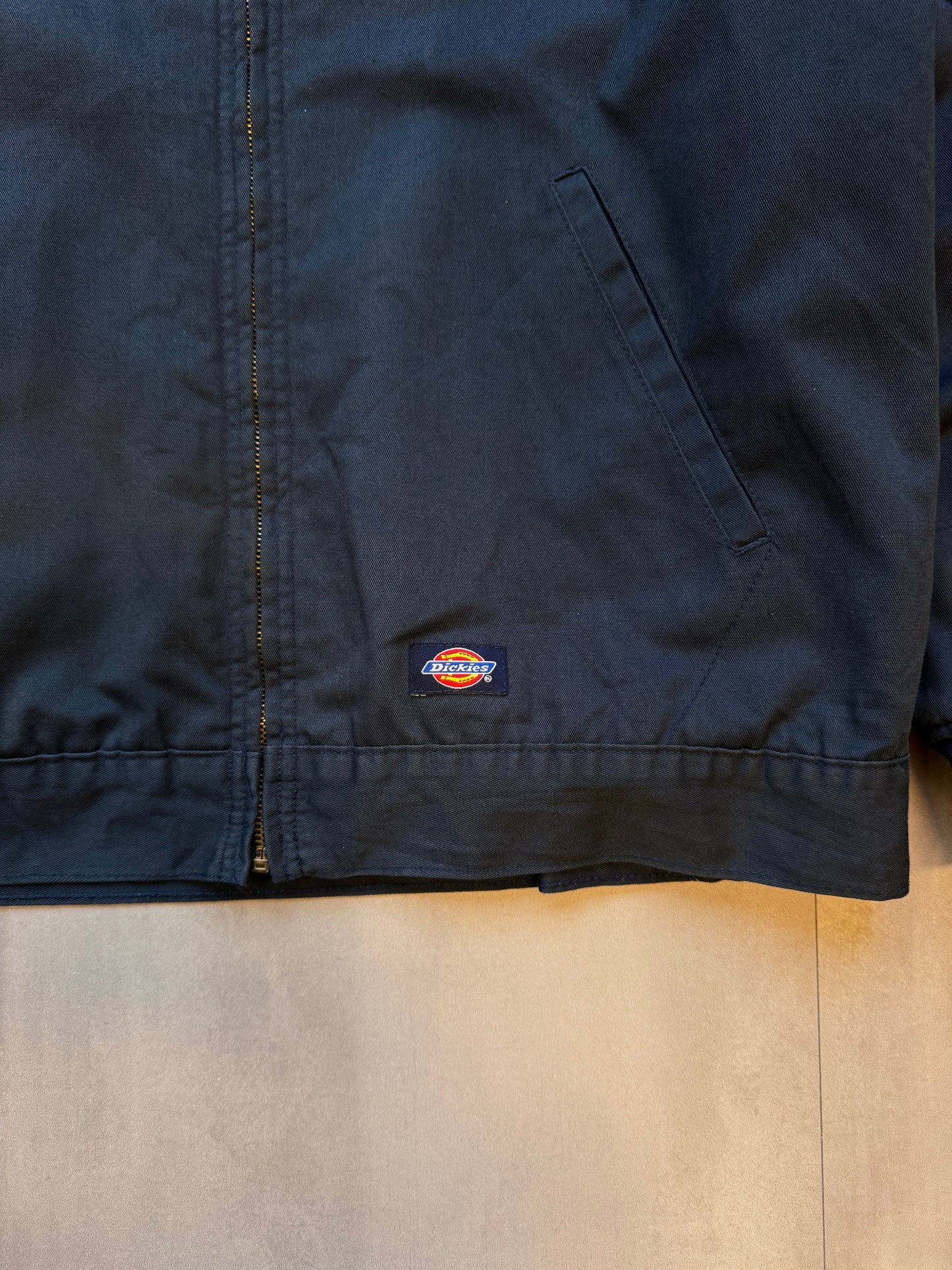DICKIES NAVY/BLUE GREY EISENHOWER JACKET - LARGE