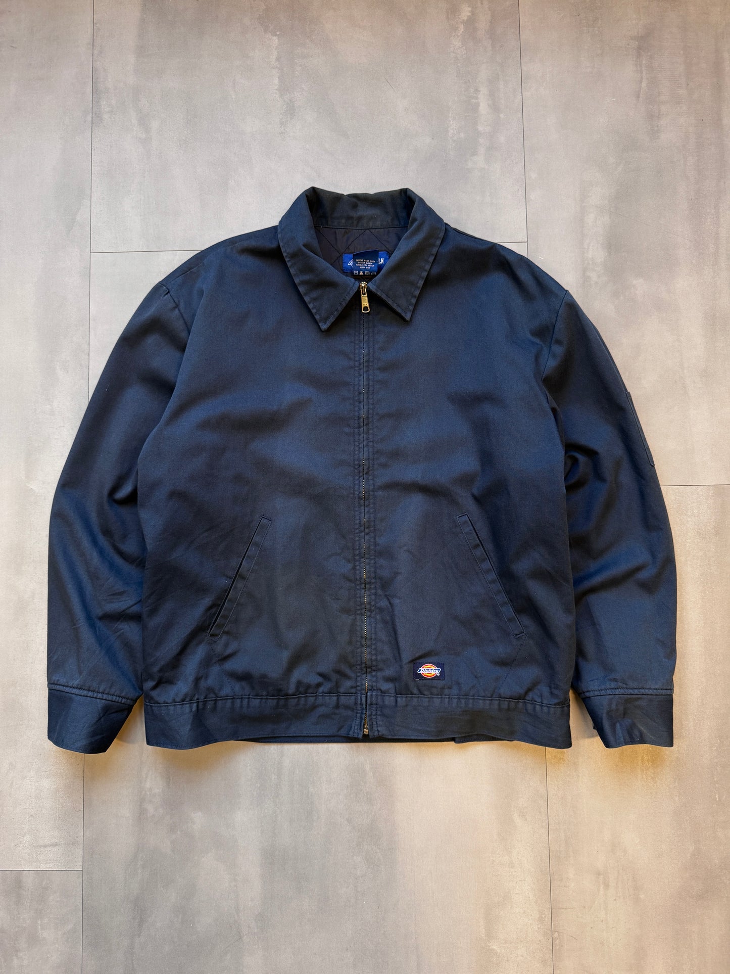 DICKIES NAVY/BLUE GREY EISENHOWER JACKET - LARGE
