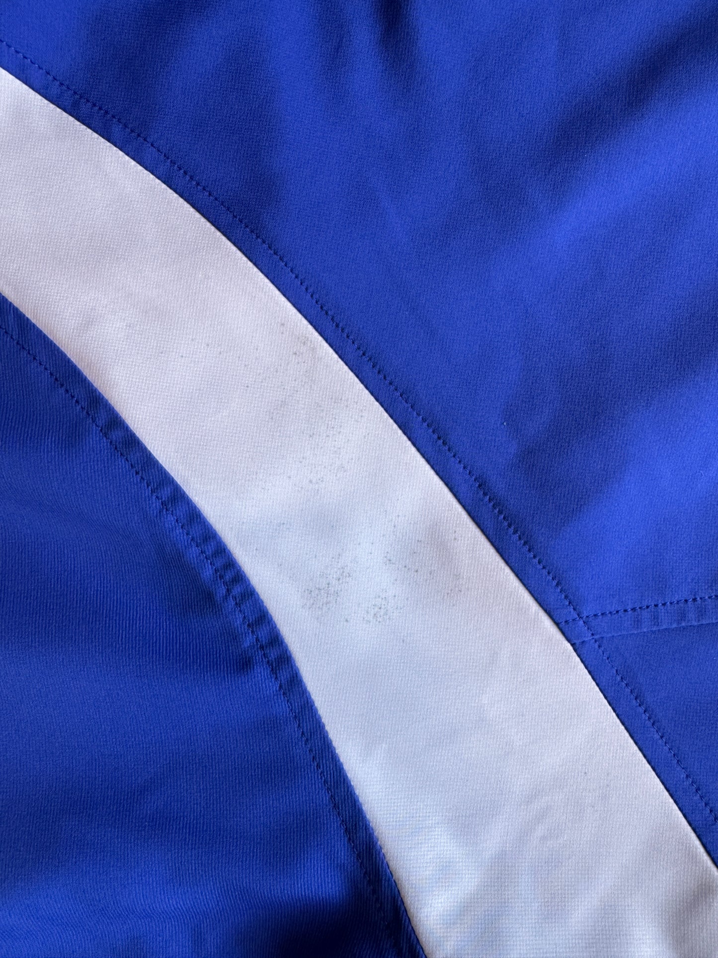 VINTAGE ADIDAS BLUE TRACK JACKET - XL