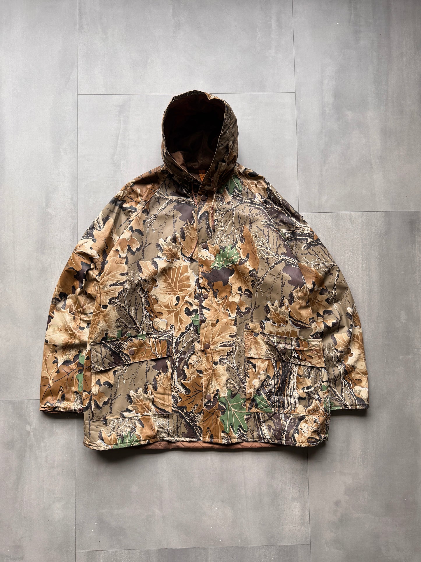 VINTAGE REALTREE RAIN JACKET - MEDIUM