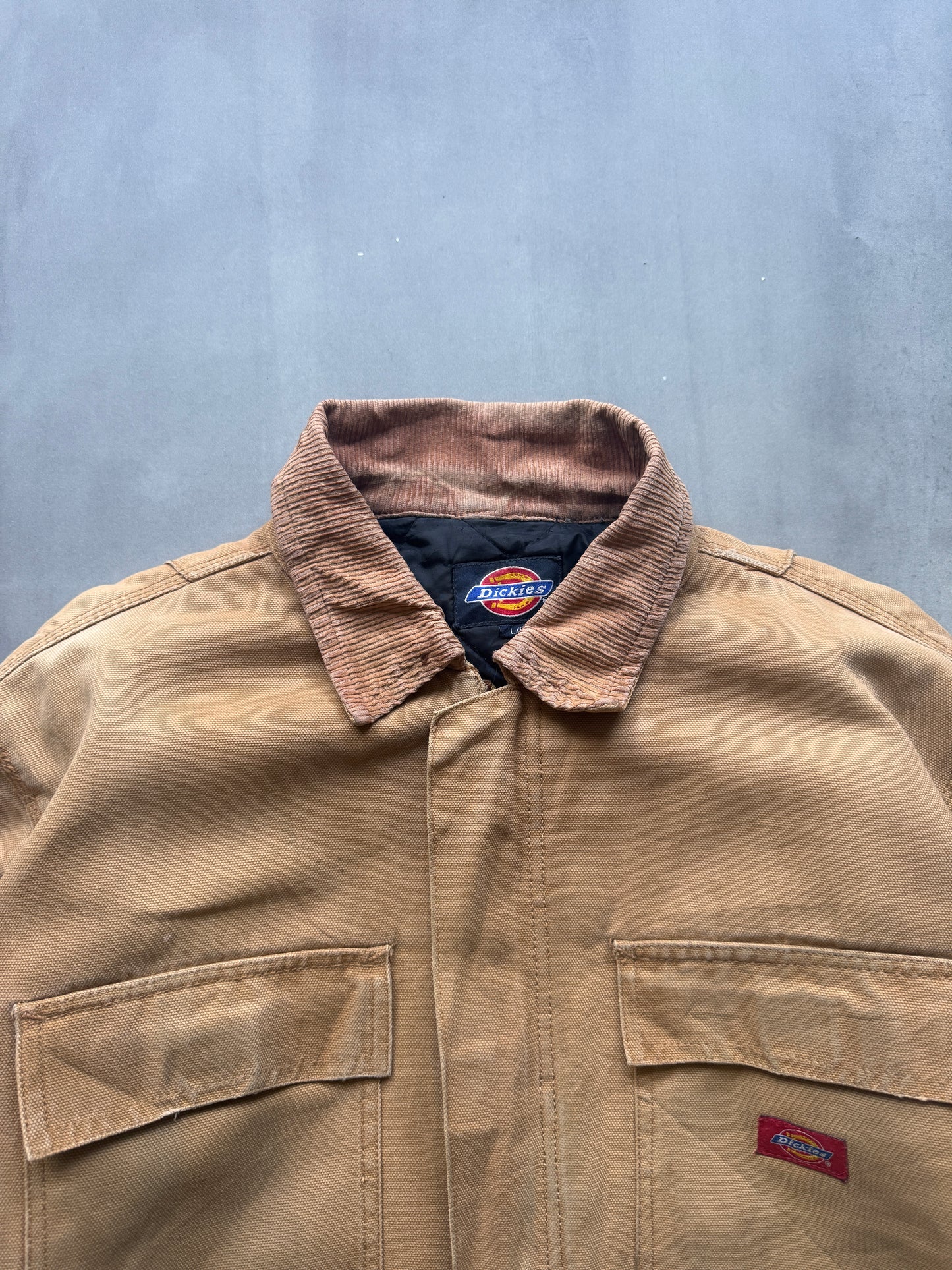 VINTAGE DICKIES TAN ARCTIC JACKET - L