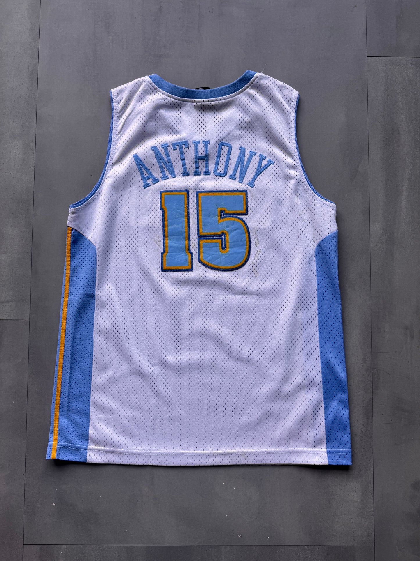 VINTAGE NIKE NBA DENVER NUGGETS 'CARMELO ANTHONY' JERSEY - L