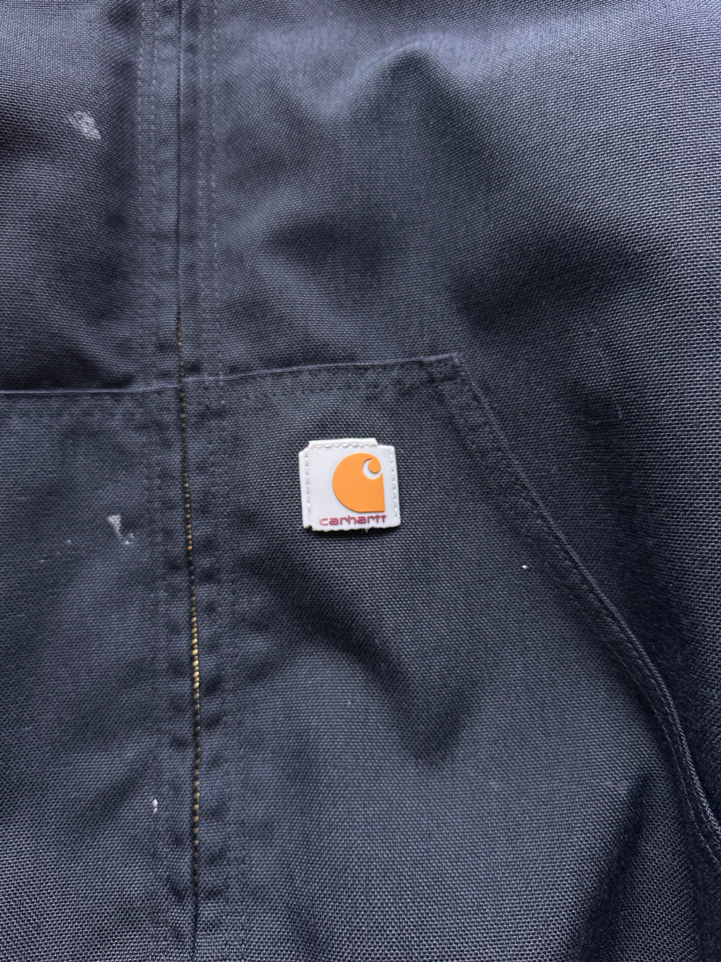 VINTAGE CARHARTT BLACK ACTIVE JACKET - M