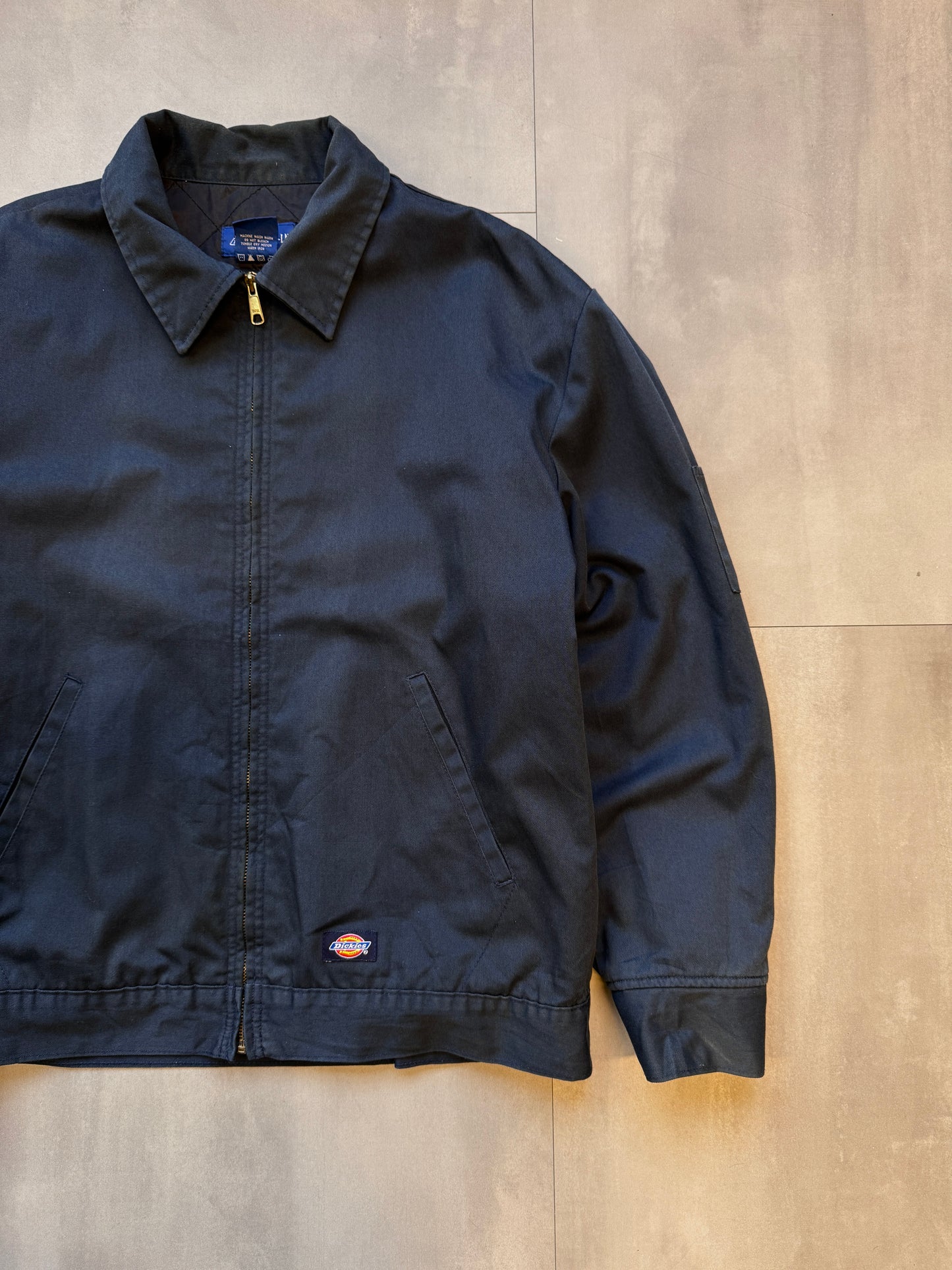 DICKIES NAVY/BLUE GREY EISENHOWER JACKET - LARGE
