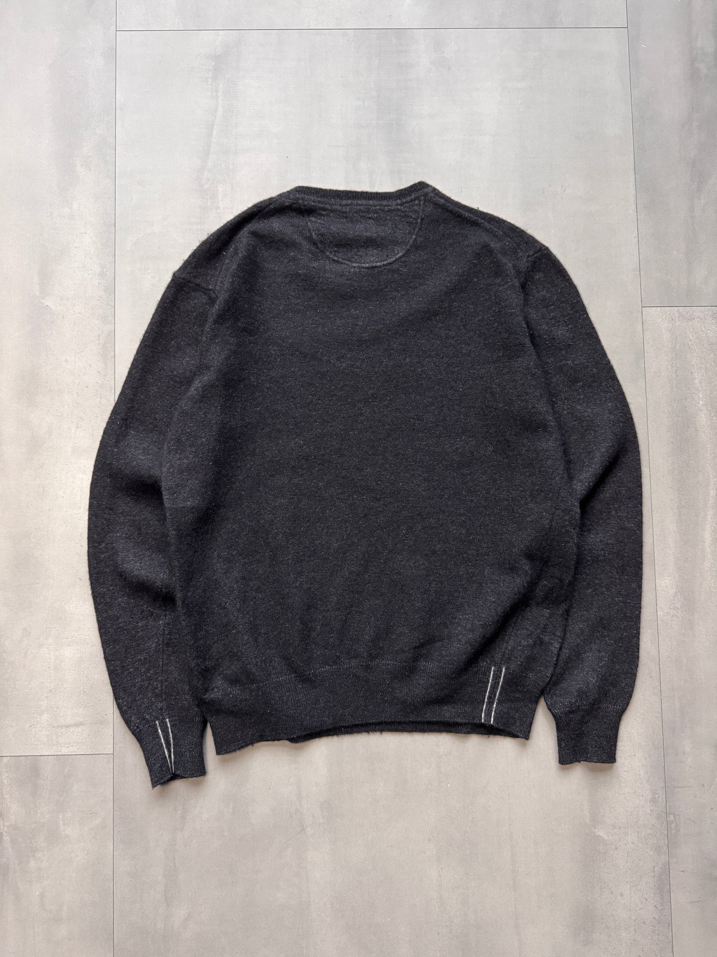 VINTAGE MARLBORO CLASSICS BLACK SWEATER - SMALL