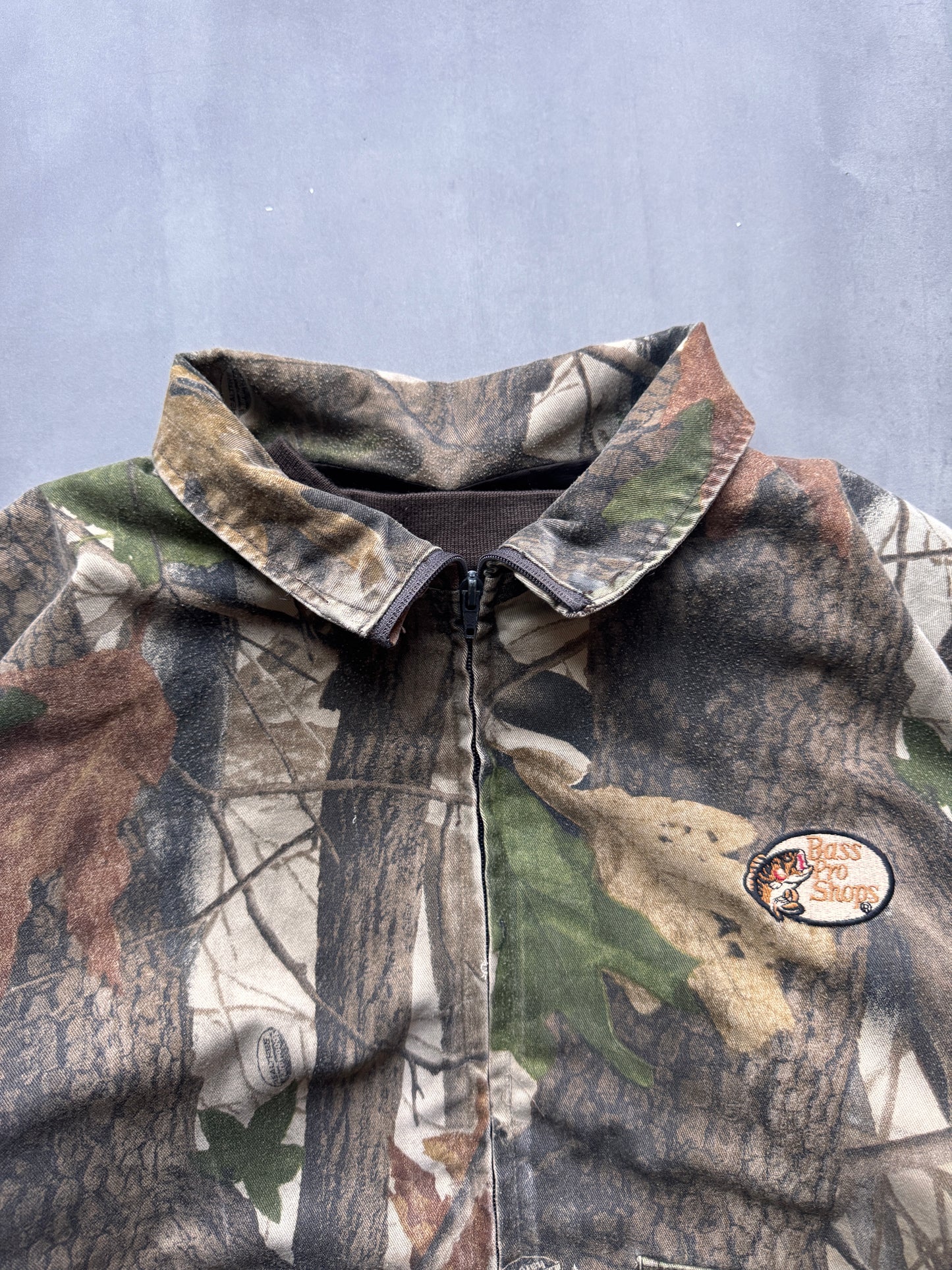 VINTAGE REALTREE BASS PRO SHOPS SANTE FE JACKET - L
