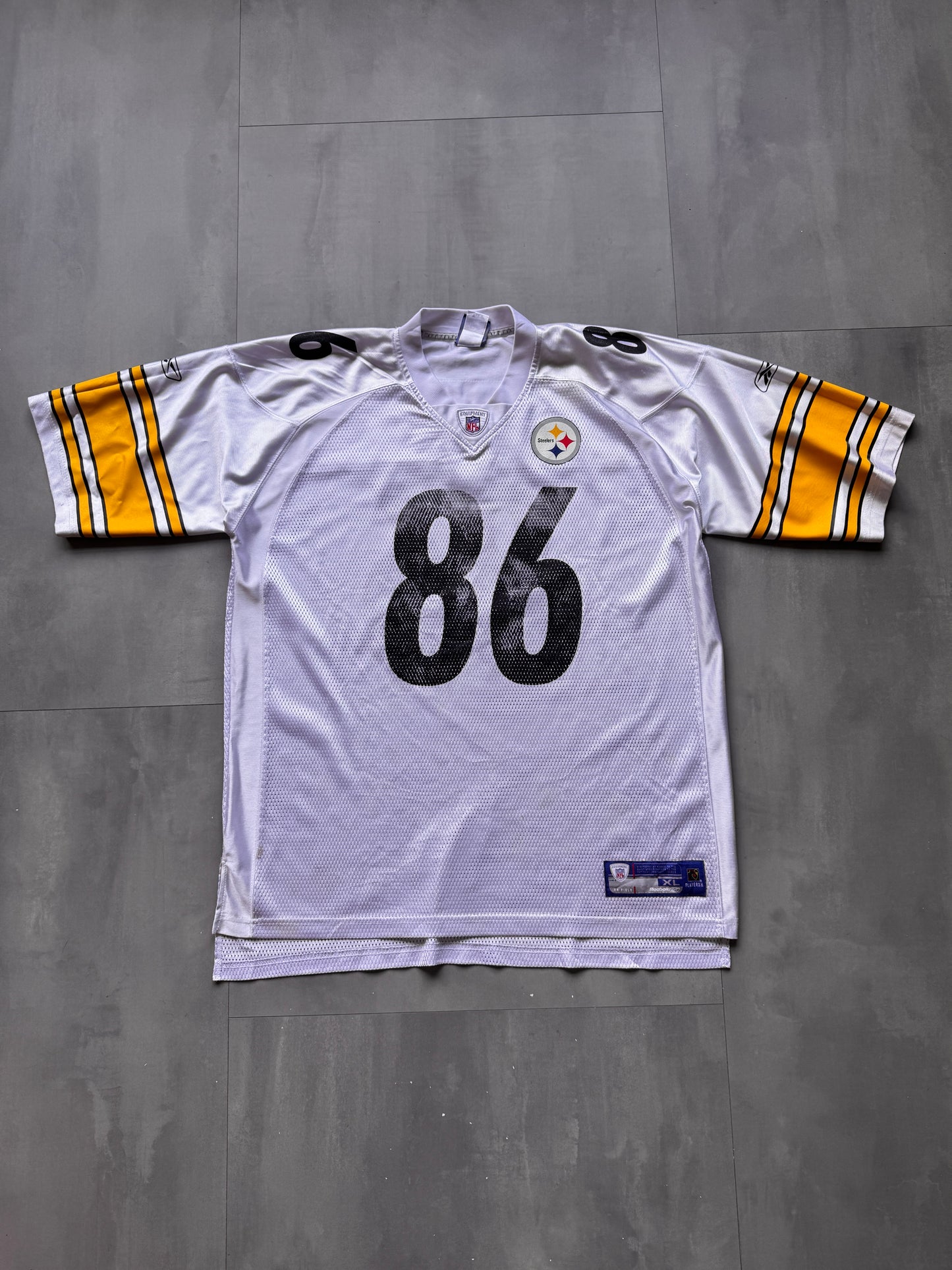 VINTAGE REEBOK NFL PITTSBURGH STEELERS JERSEY - XL