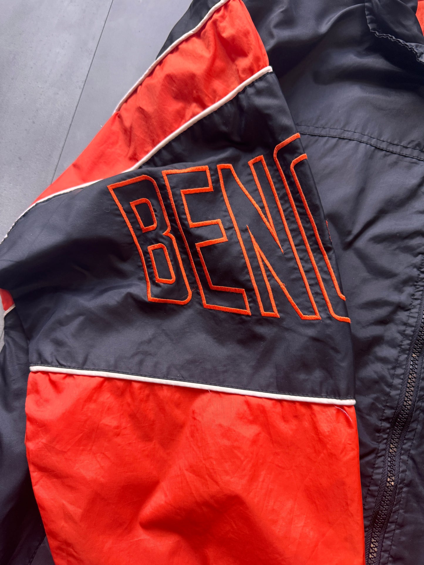 VINTAGE NFL STARTER CINCINNATTI BENGALS TRACK JACKET - XL