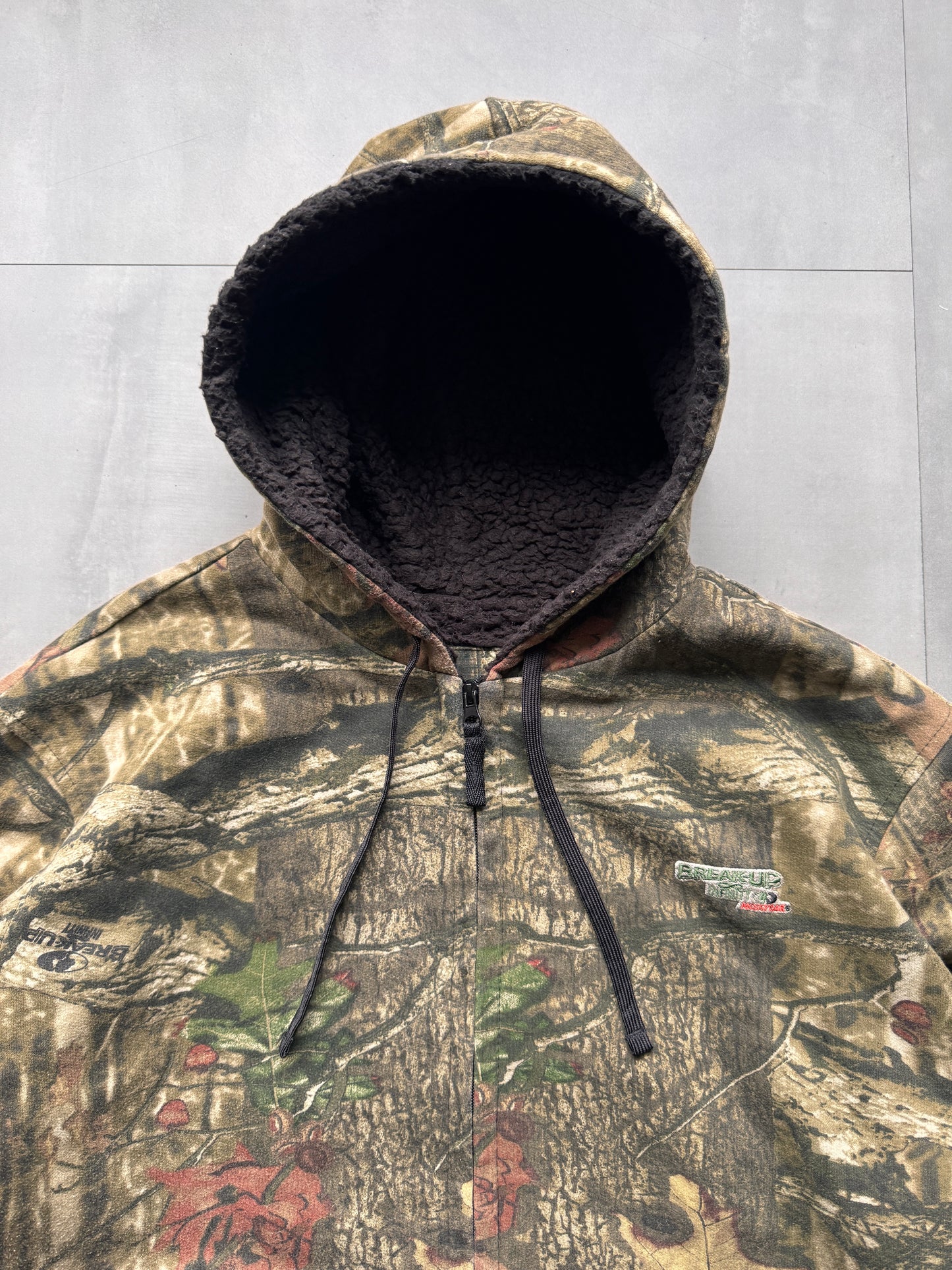 MOSSY OAK SHERPA LINED REALTREE JACKET - XXLARGE