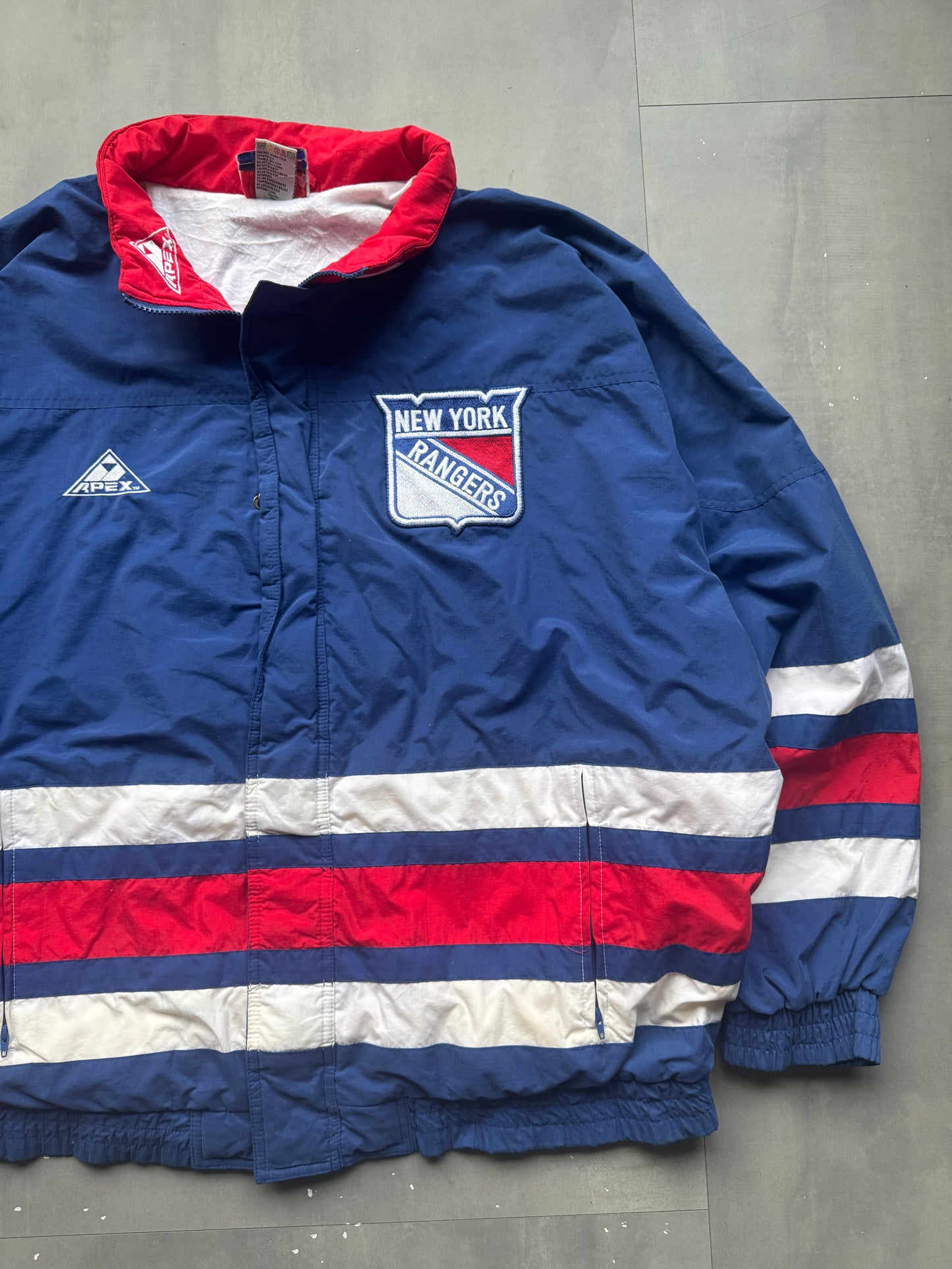 VINTAGE NHL NEW YORK RANGERS JACKET - XL