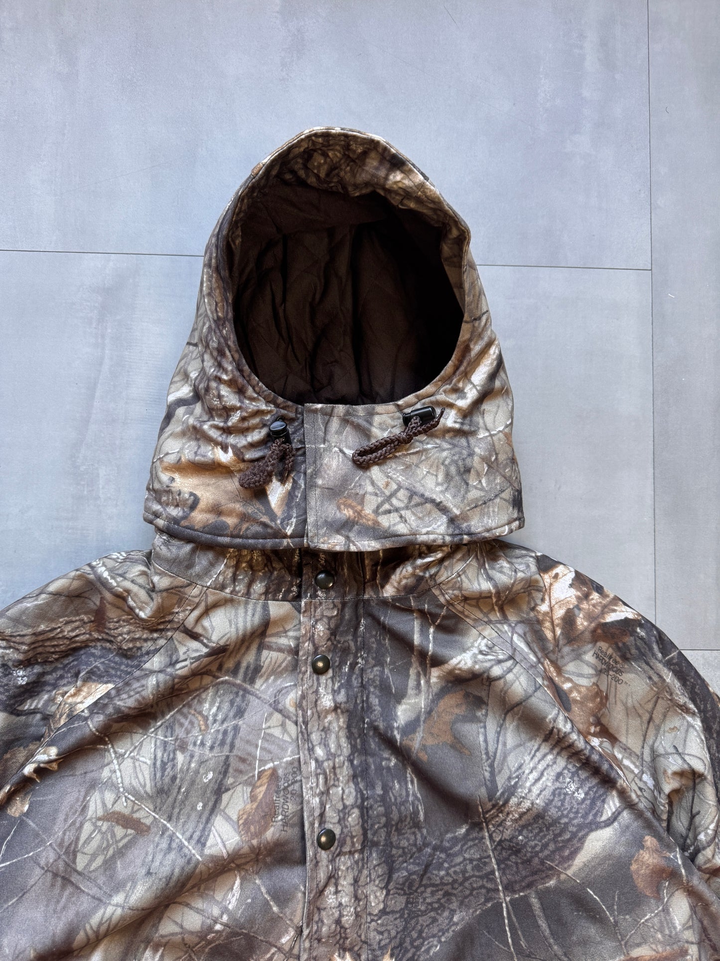 VINTAGE HERITAGE WALLS WATERPRUF REALTREE HUNTING JACKET - XLARGE
