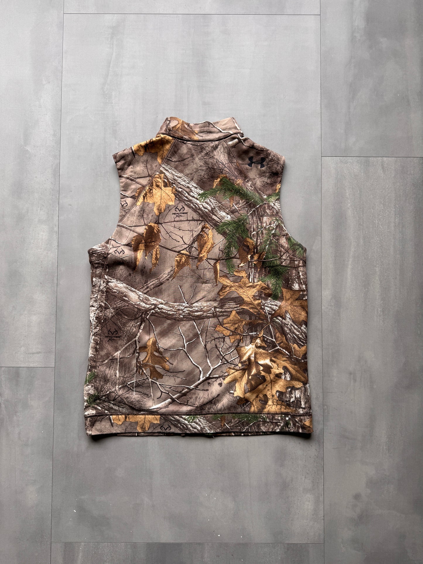 VINTAGE UNDERARMOUR REALTREE GILET - SMALL