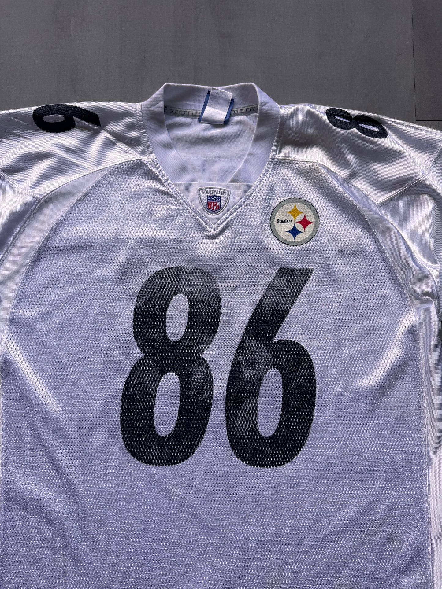 VINTAGE REEBOK NFL PITTSBURGH STEELERS JERSEY - XL