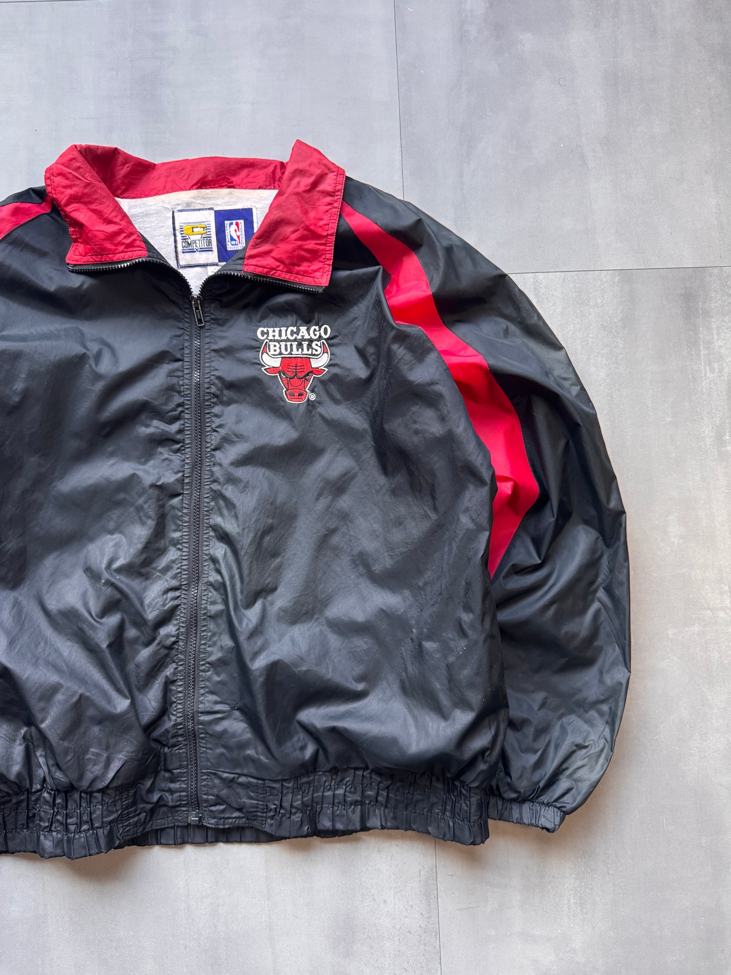 VINTAGE NBA CHICAGO BULLS TRACK JACKET - XL