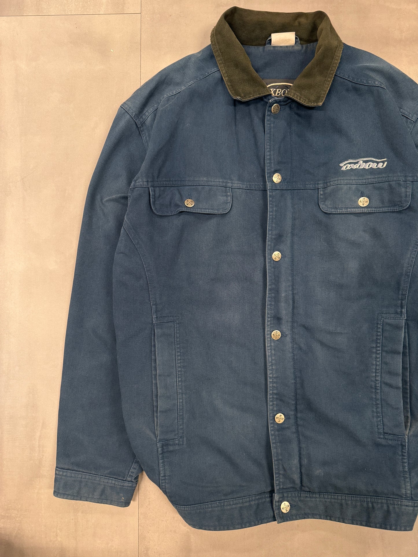 OXBOW BLUE FADED TRUCKER JACKET - XLARGE