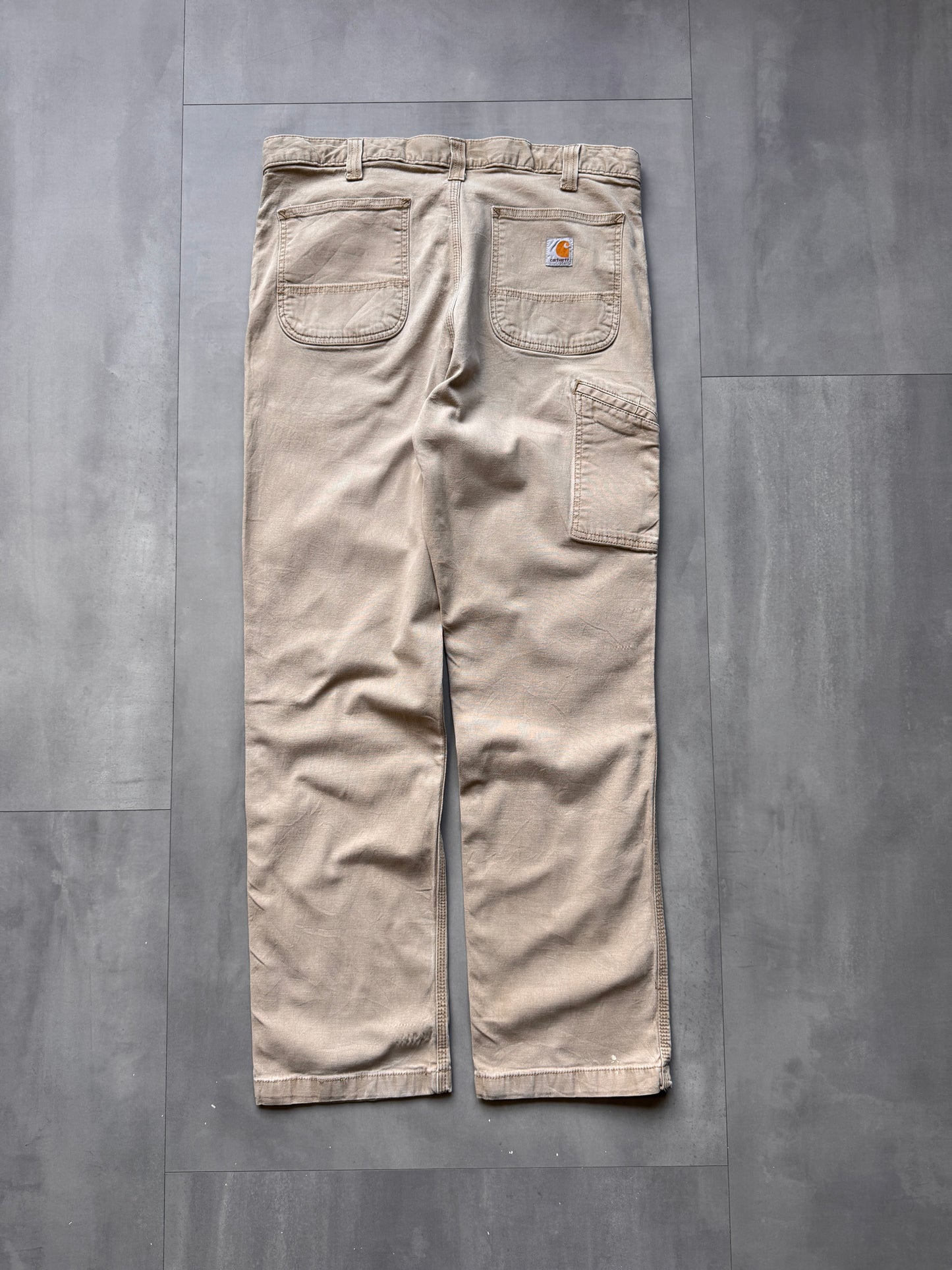 VINTAGE CARHARTT TAN PANTS - 32