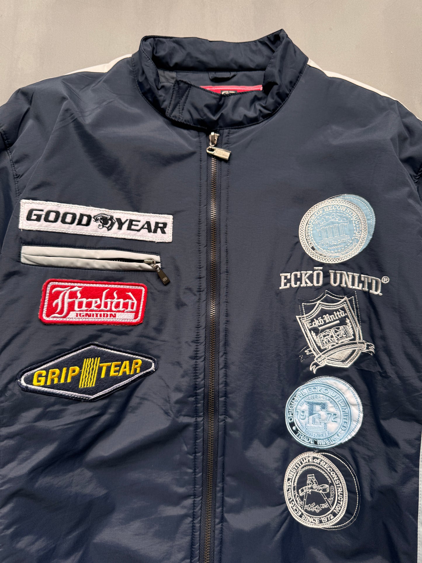 VINTAGE ECKO UNTLD. RACING JACKET - XL