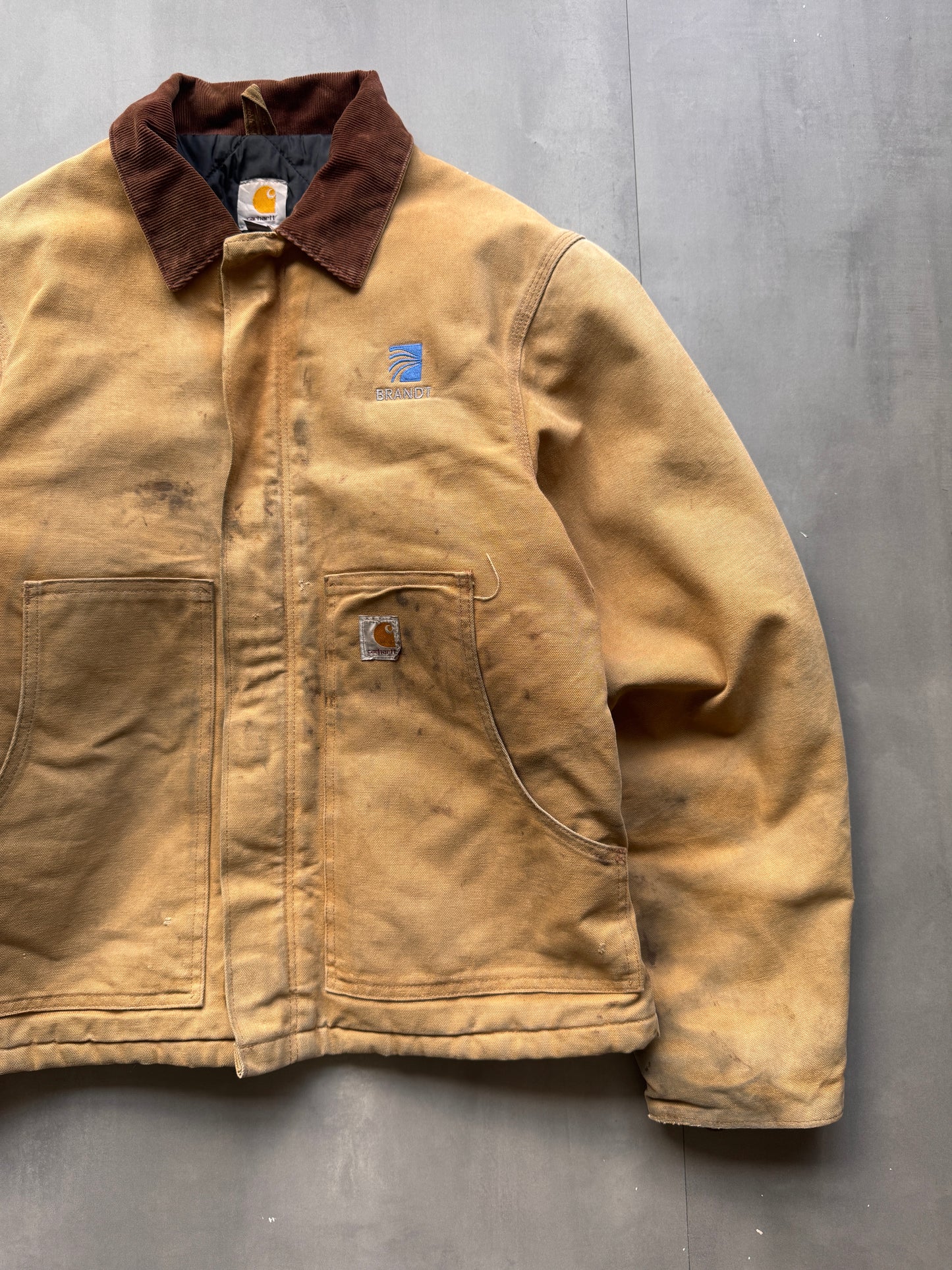 VINTAGE CARHARTT TAN ARCTIC JACKET - M