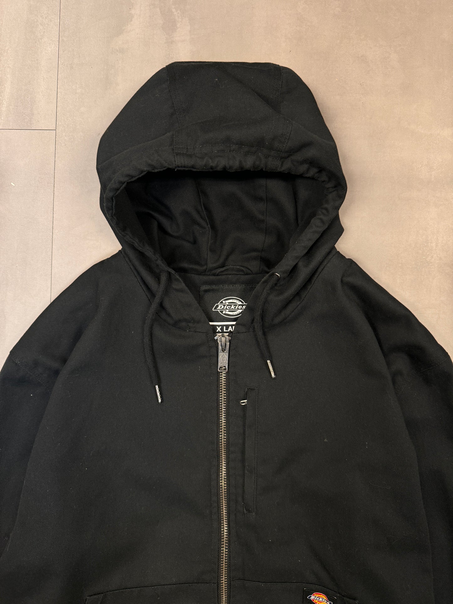 DICKIES LIGHTWEIGHT BLACK ACTIVE JACKET - XLARGE