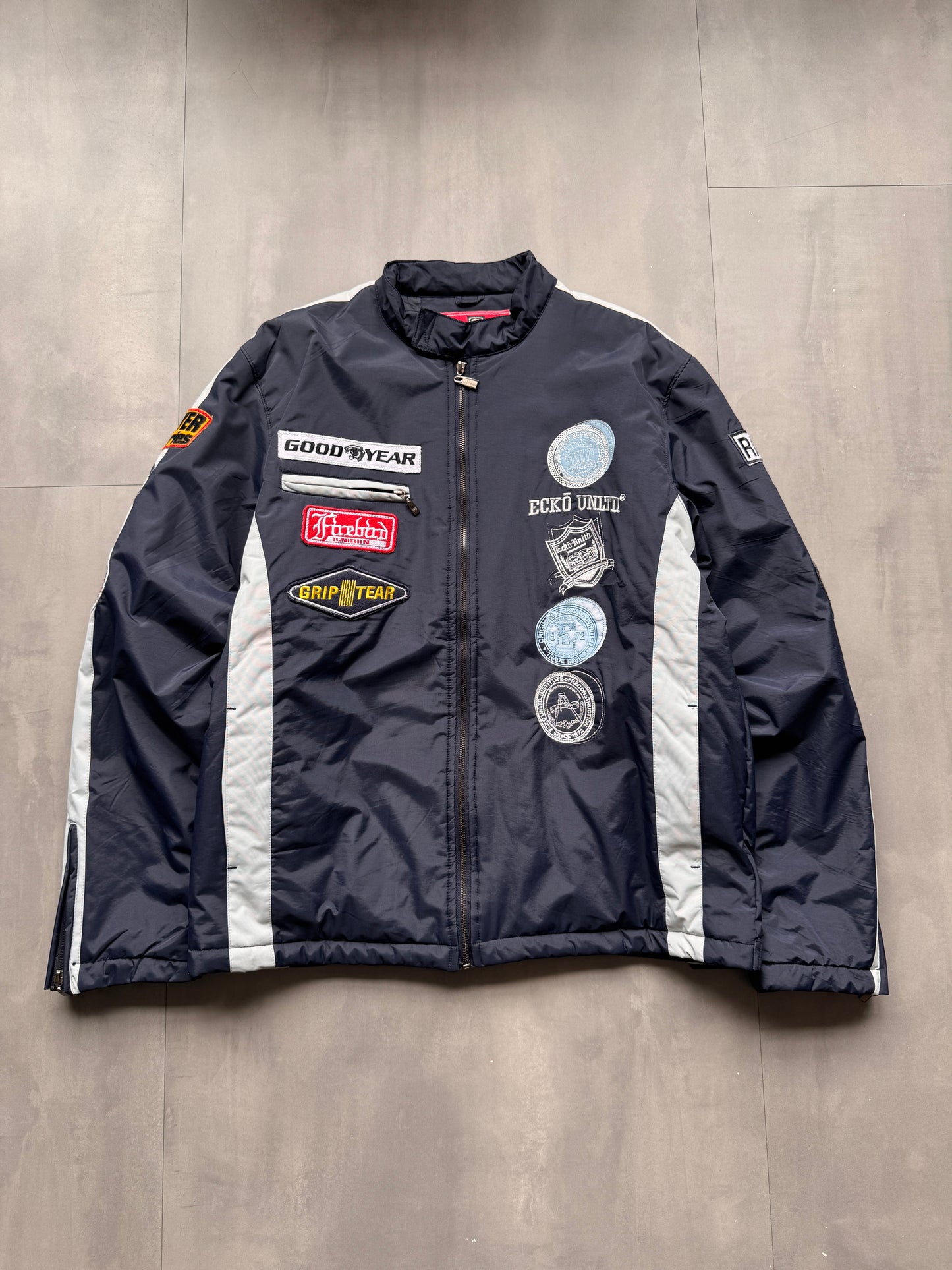 VINTAGE ECKO UNTLD. RACING JACKET - XL
