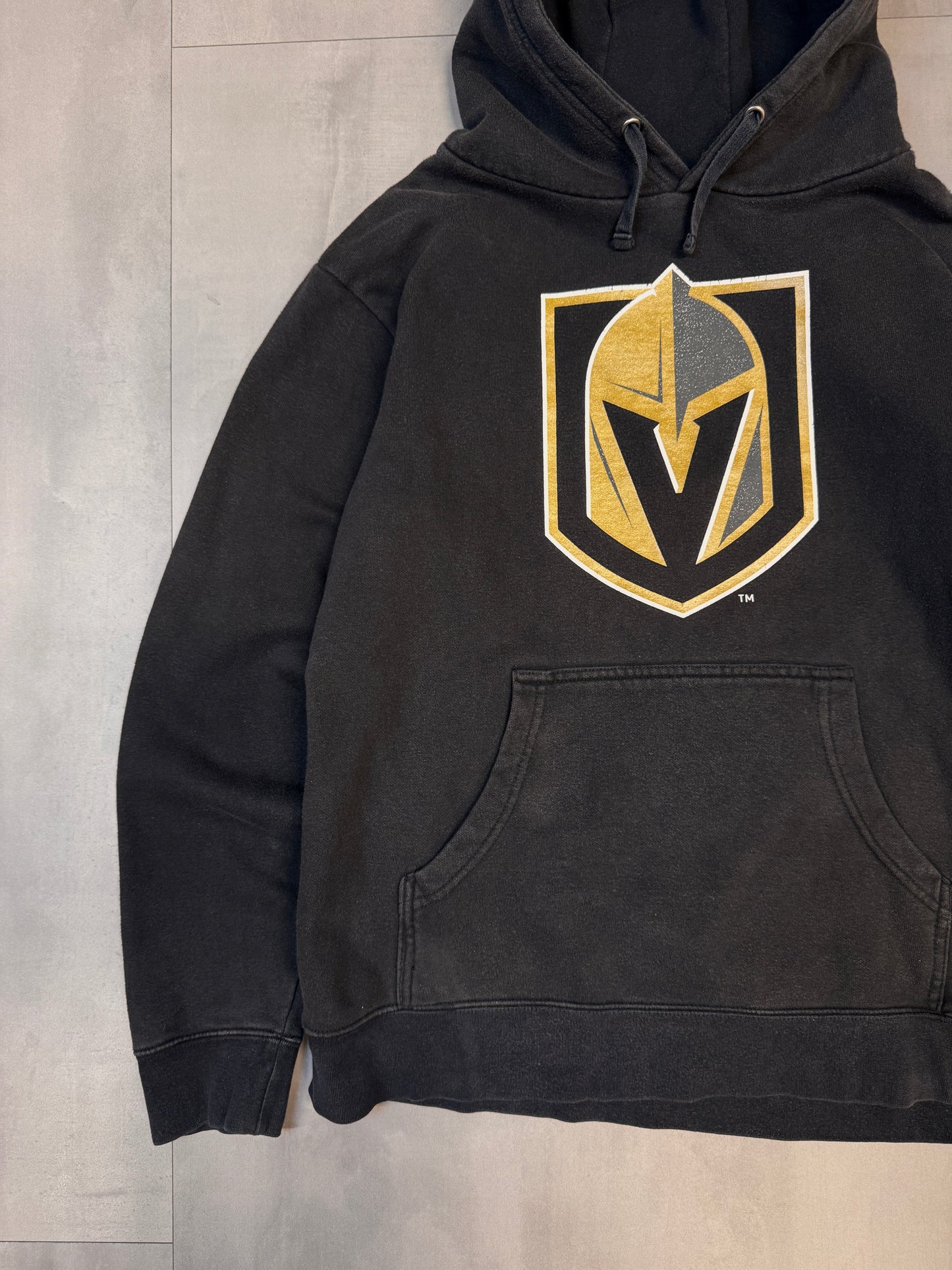 NHL VEGAS GOLDEN KNIGHTS BLACK HOODIE - MEDIUM