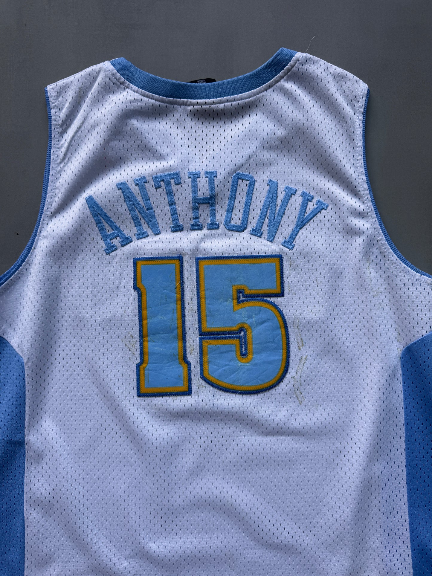 VINTAGE NIKE NBA DENVER NUGGETS 'CARMELO ANTHONY' JERSEY - L