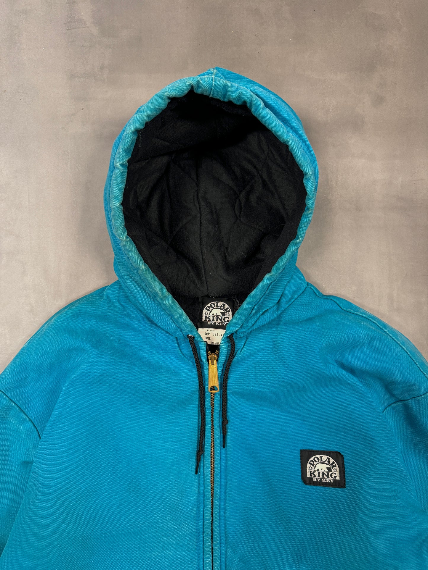 POLAR KING BY KEYS TURQUOISE ACTIVE JACKET - LARGE