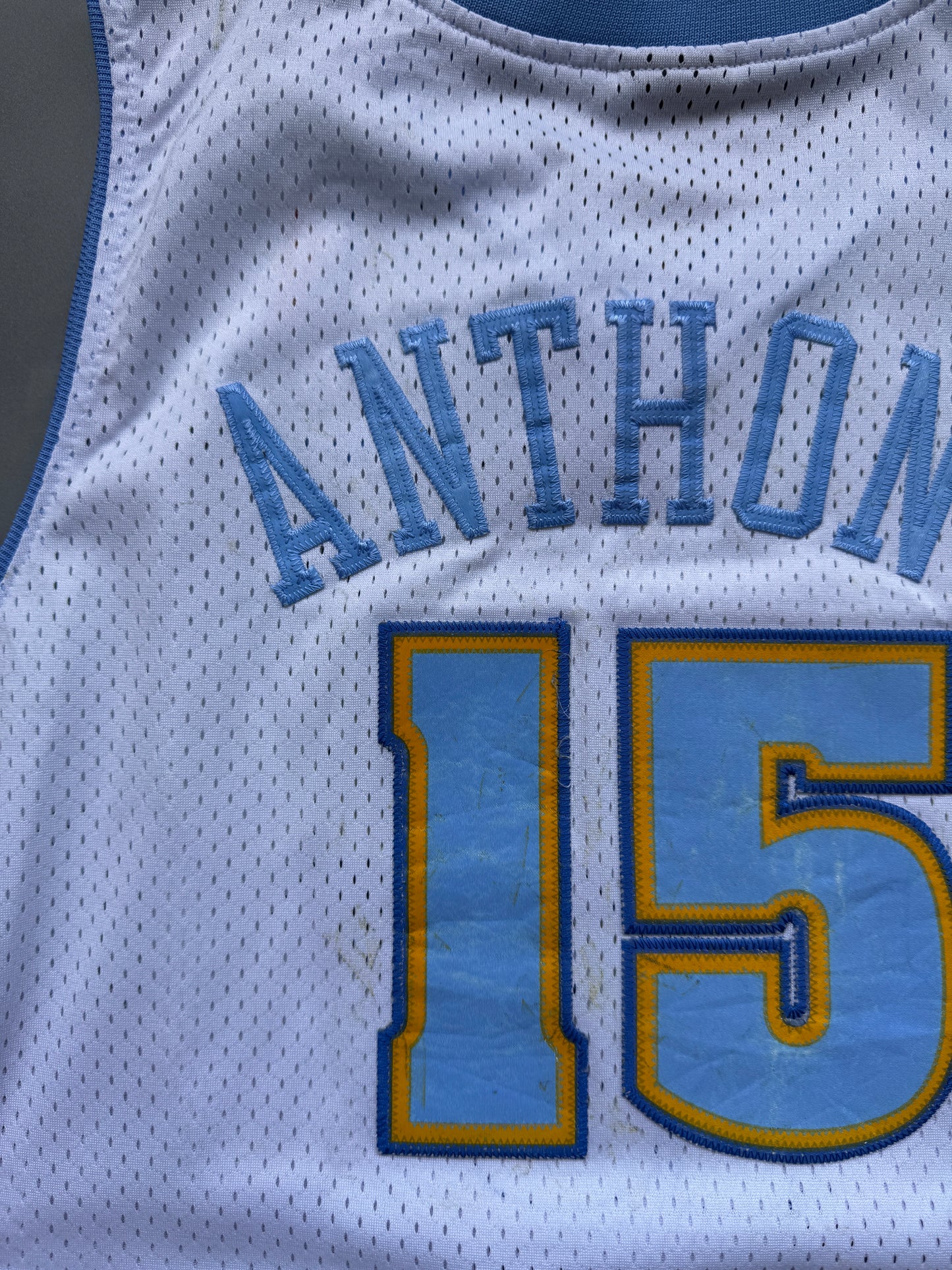 VINTAGE NIKE NBA DENVER NUGGETS 'CARMELO ANTHONY' JERSEY - L
