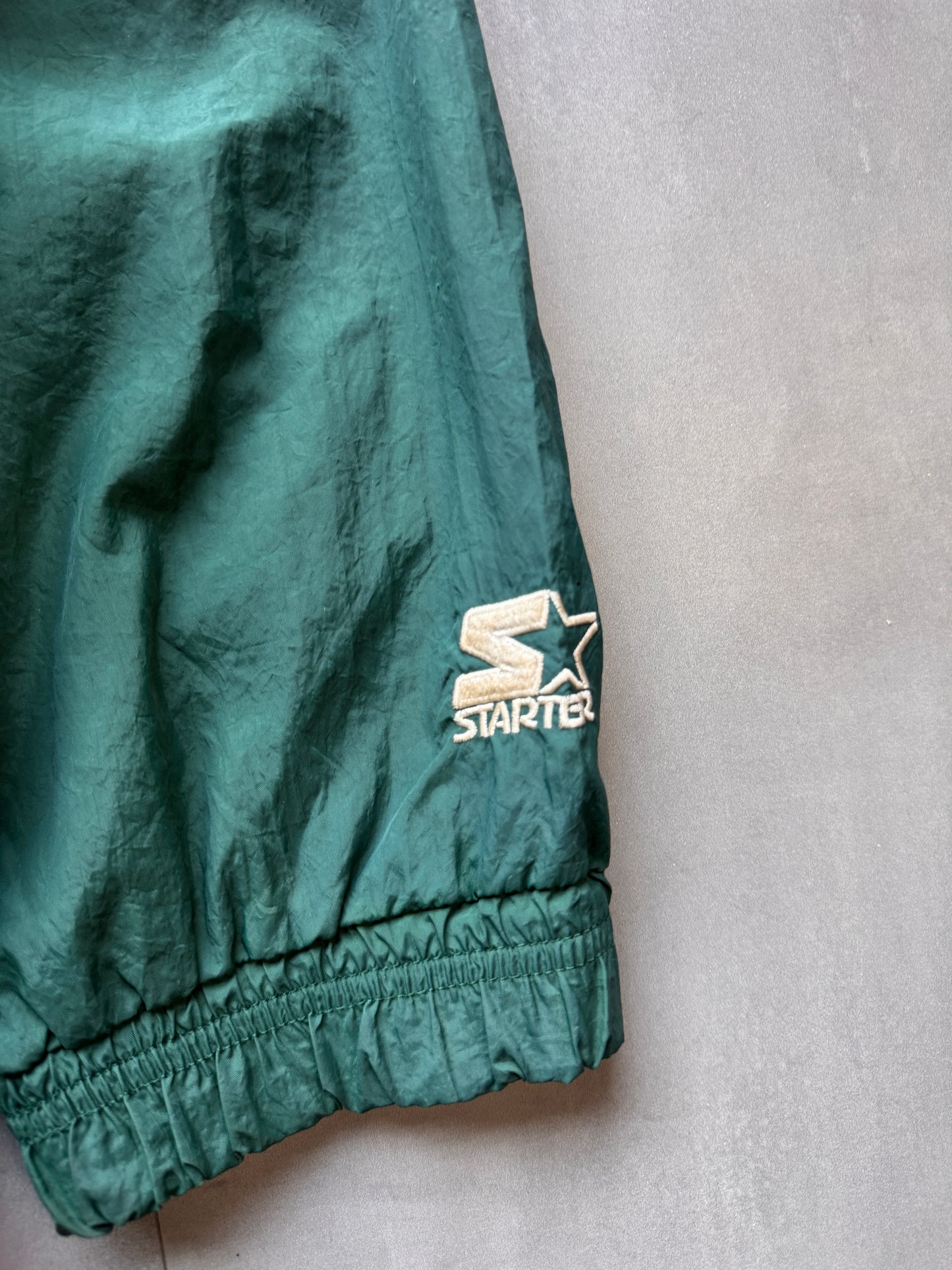 VINTAGE NFL STARTER GREEN BAY PACKERS TRACK JACKET - XL