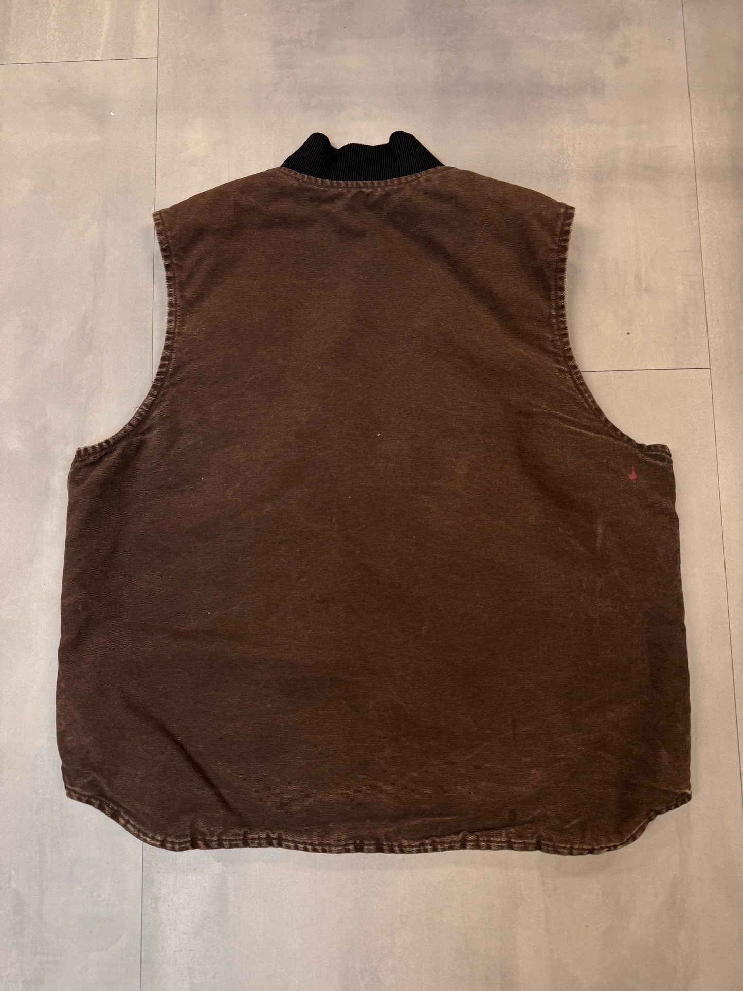 CARHARTT BROWN GILET - XLARGE