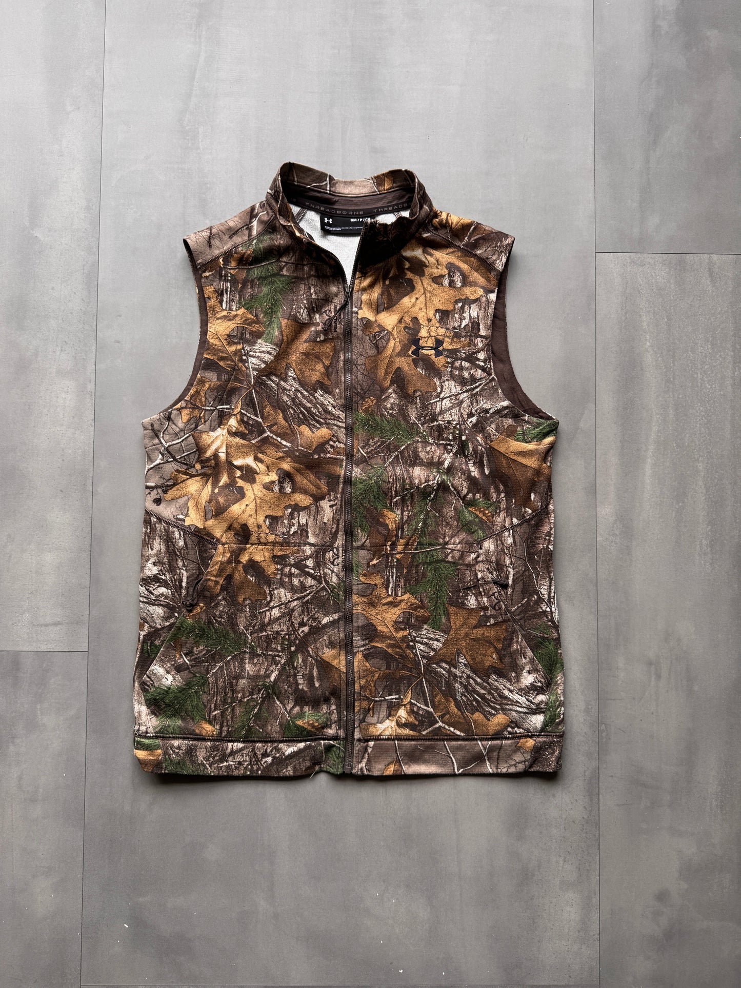 VINTAGE UNDERARMOUR REALTREE GILET - SMALL