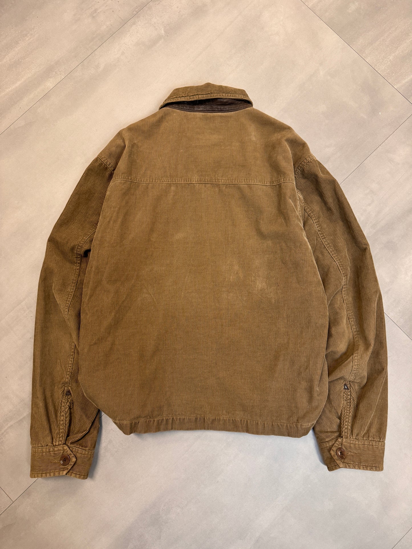 TIMBERLAND CORDUROY TRUCKER JACKET - LARGE