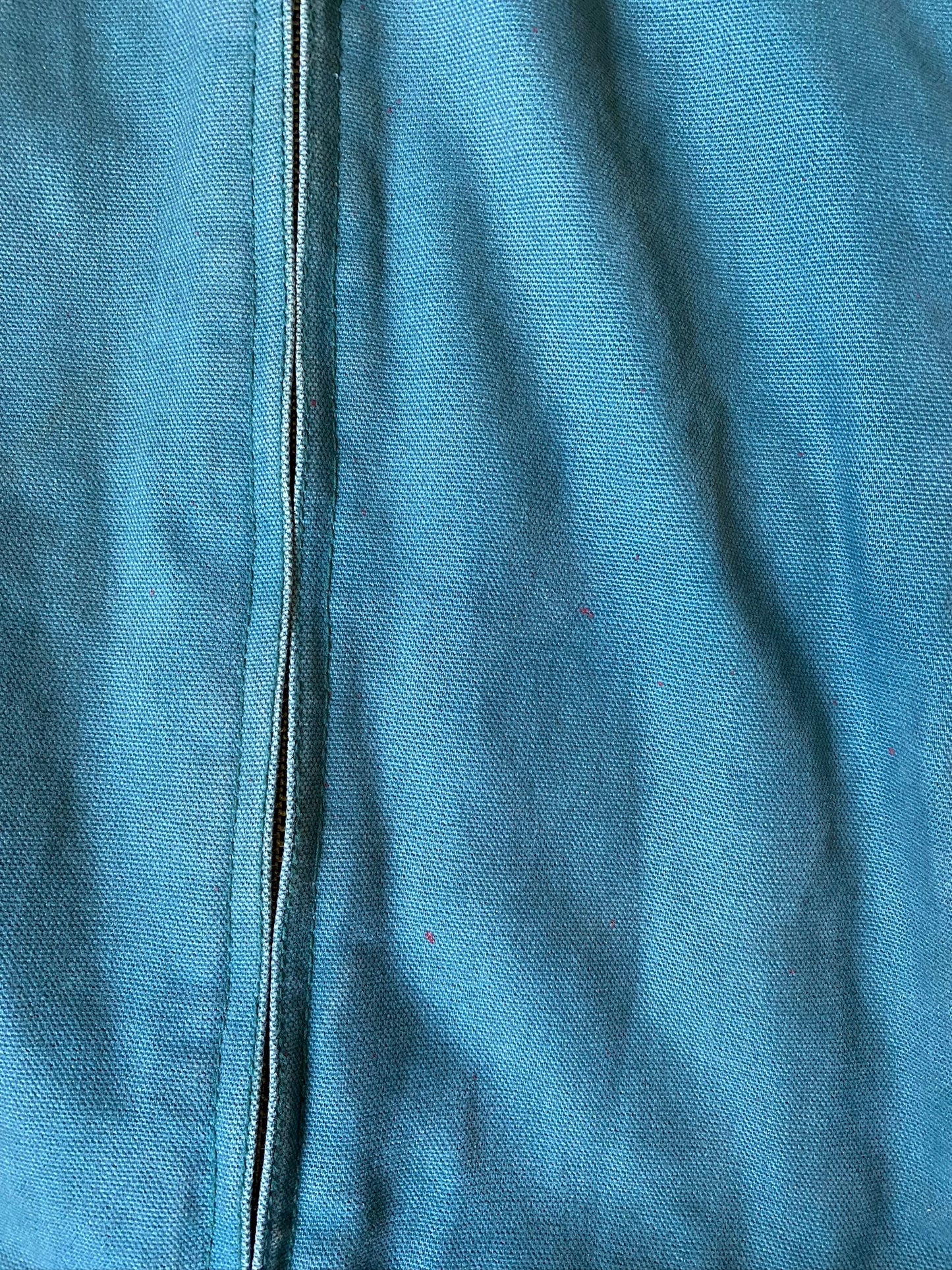 VINTAGE FADED GREEN SHERPA LINED ACTIVE JACKET - L