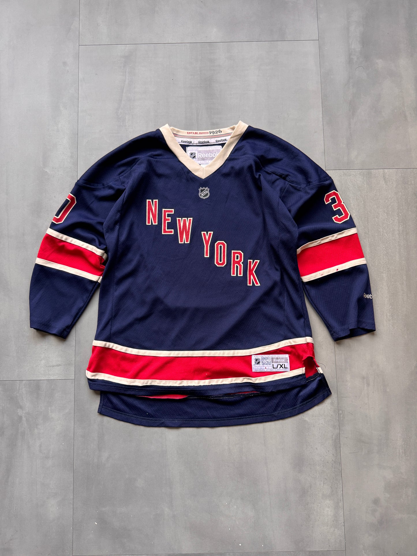 VINTAGE REEBOK NHL NEW YORK RANGERS JERSEY - S