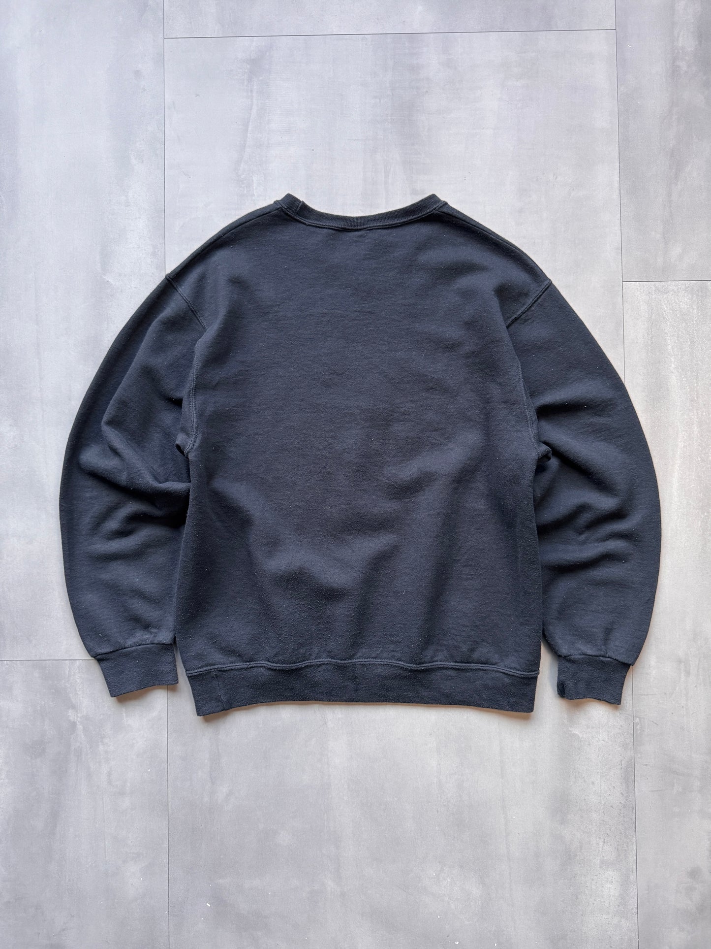 ALISAL HIGH TROJANS BLACK SWEATER - SMALL