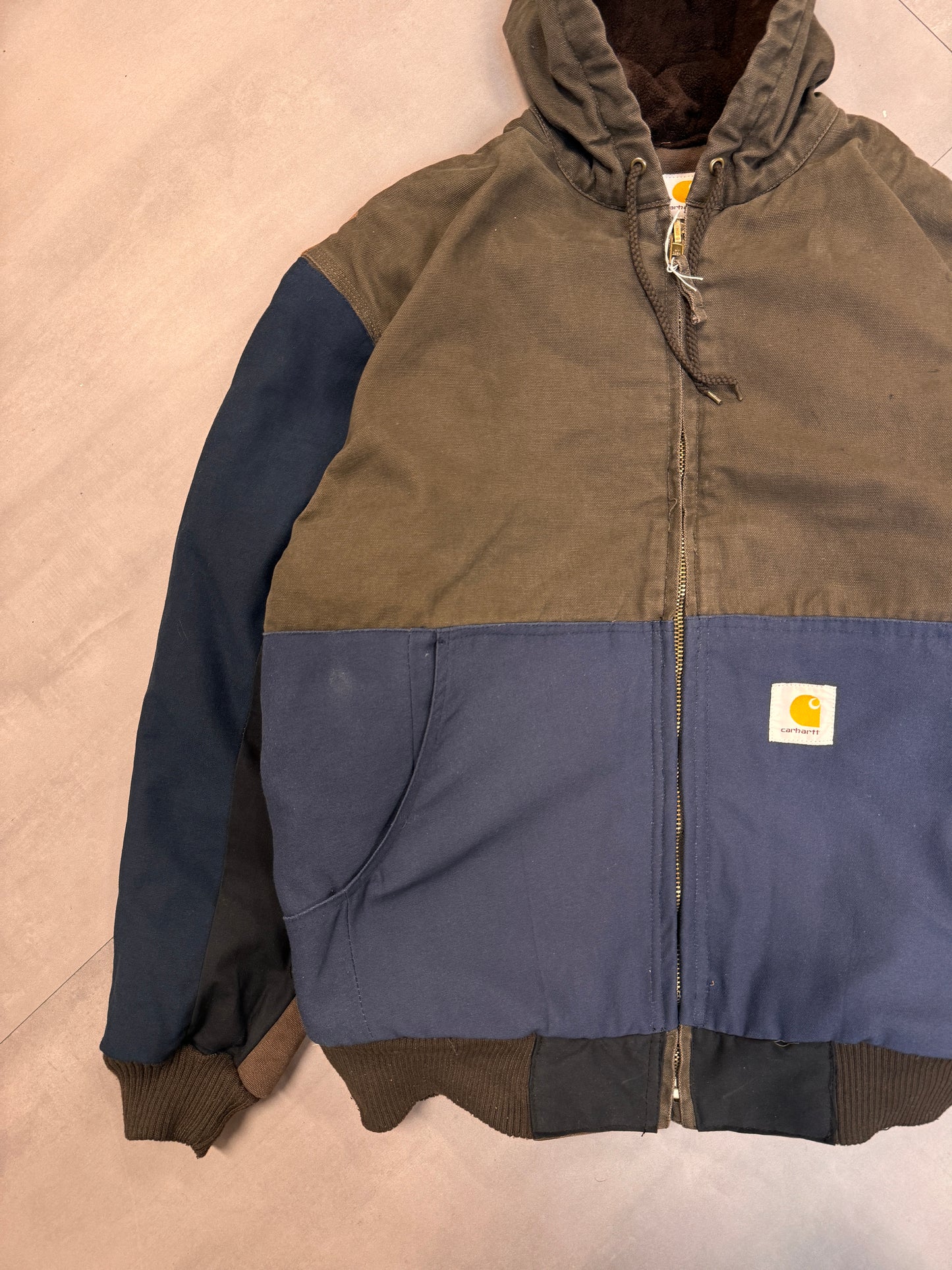 REWORKED CARHARTT ACTIVE JACKET - LARGE