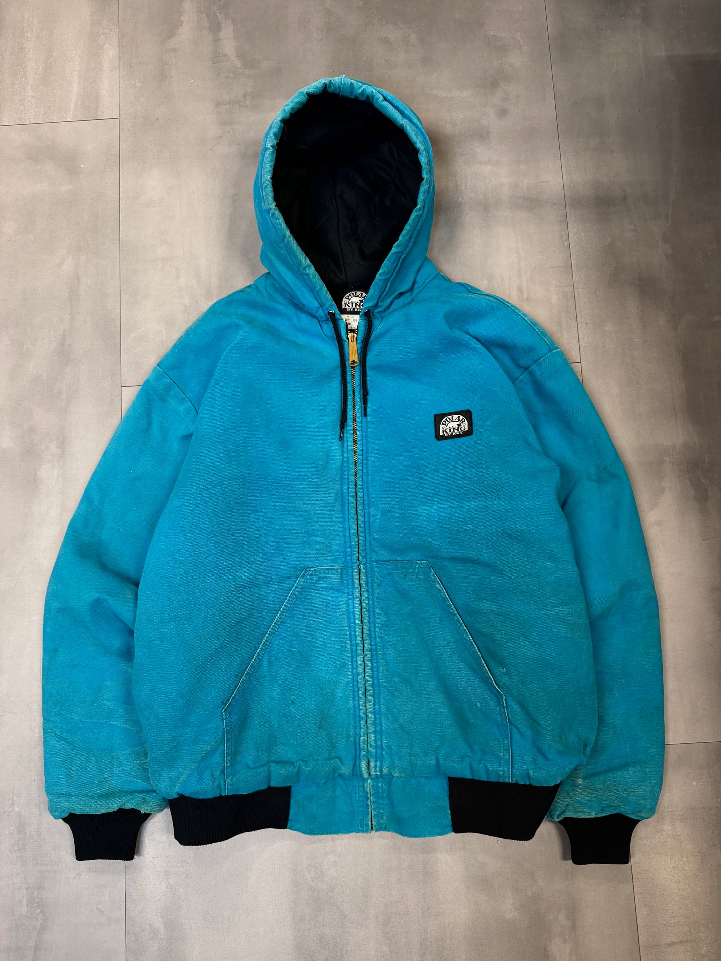 POLAR KING BY KEYS TURQUOISE ACTIVE JACKET - LARGE