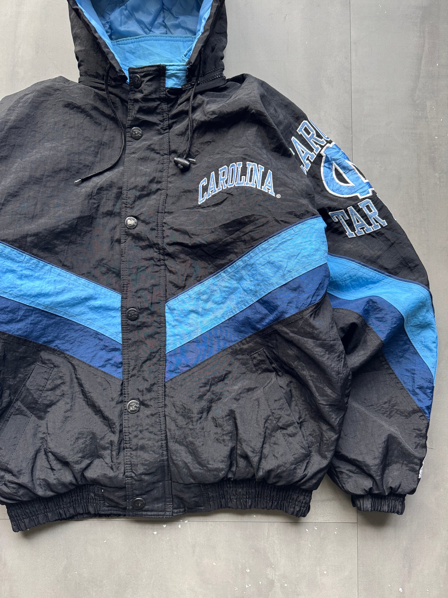 VINTAGE STARTER NORTH CAROLINA JACKET - M
