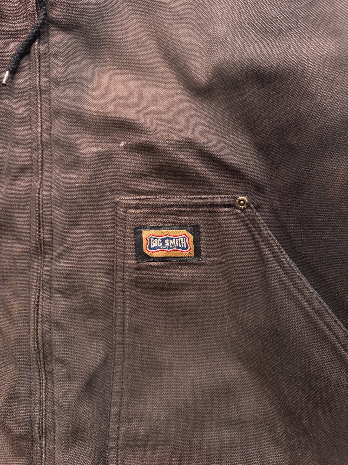 VINTAGE WALLS FADED GREY/BLACK ACTIVE JACKET - L