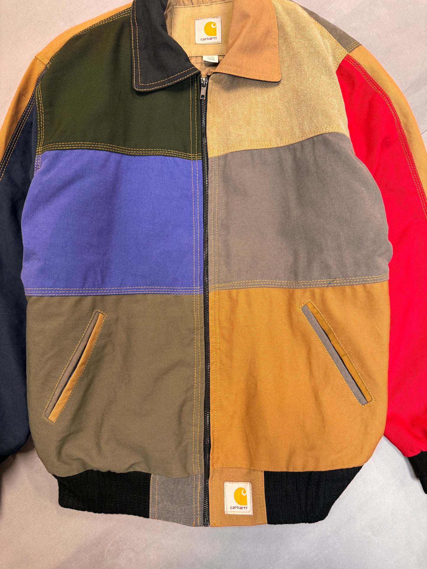 REWORKED CARHARTT DETROIT JACKET - MEDIUM